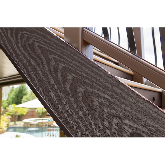 1X12-12'TREX FASCIA WOODLAND BRN