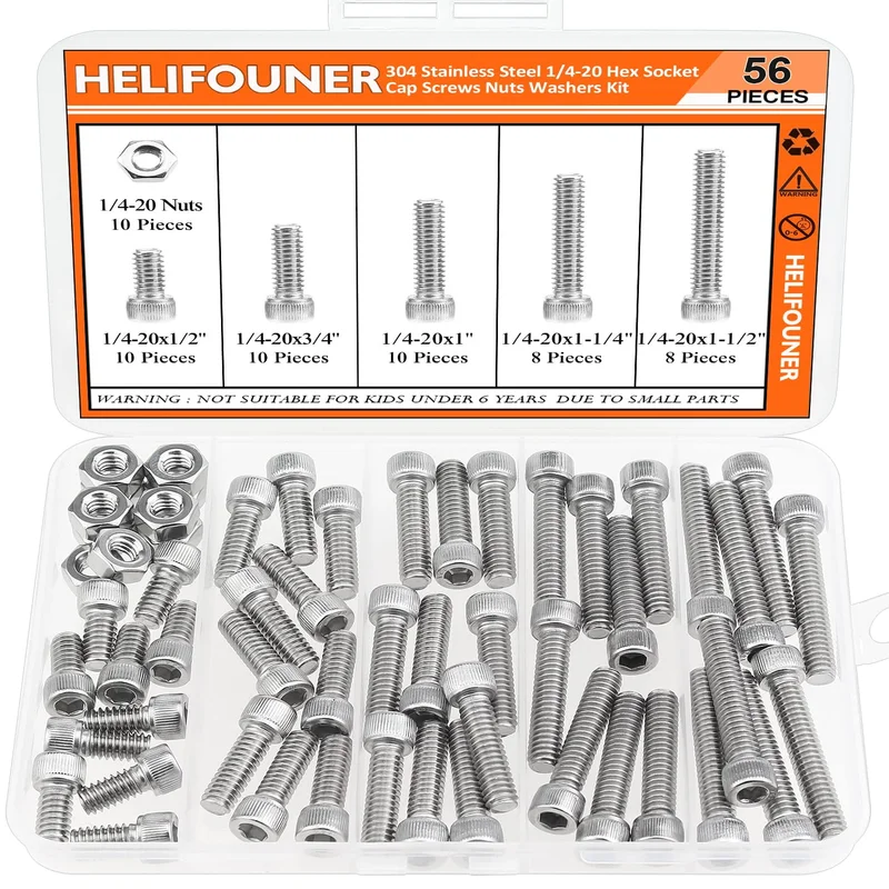 1/4 X 1-1/2" HEX CAP SCREWS