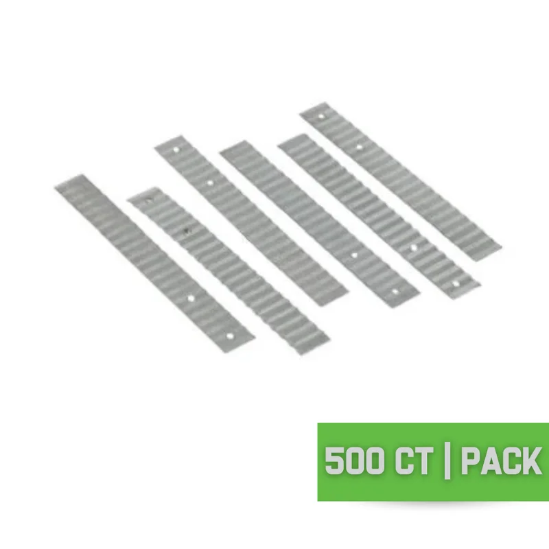 GALVANIZED WALL TIES 28 GA.