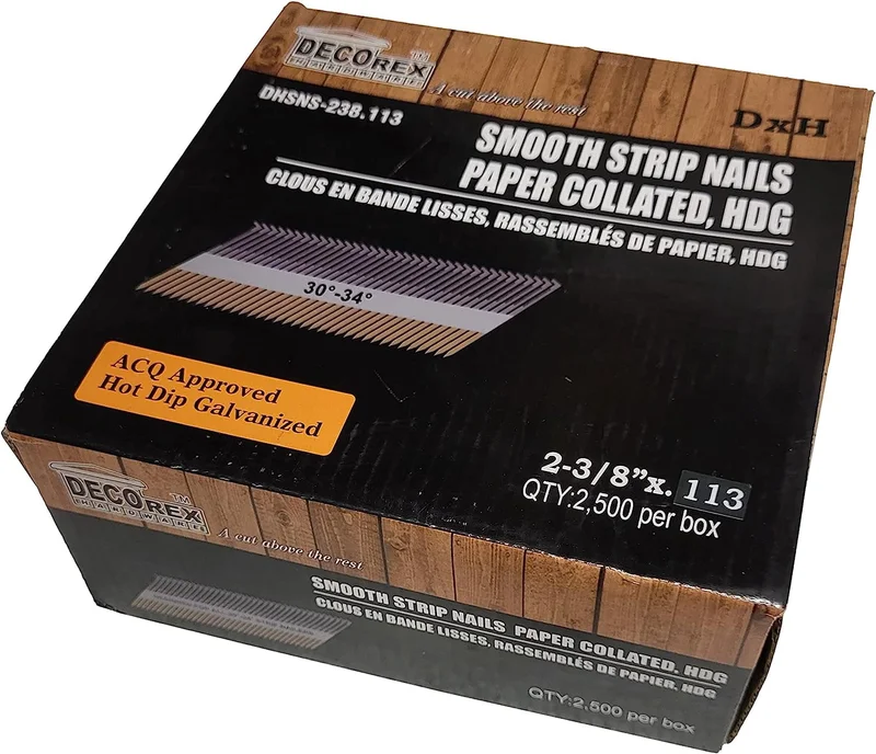 2-3/8X113 HDG PAPER STRIP CH