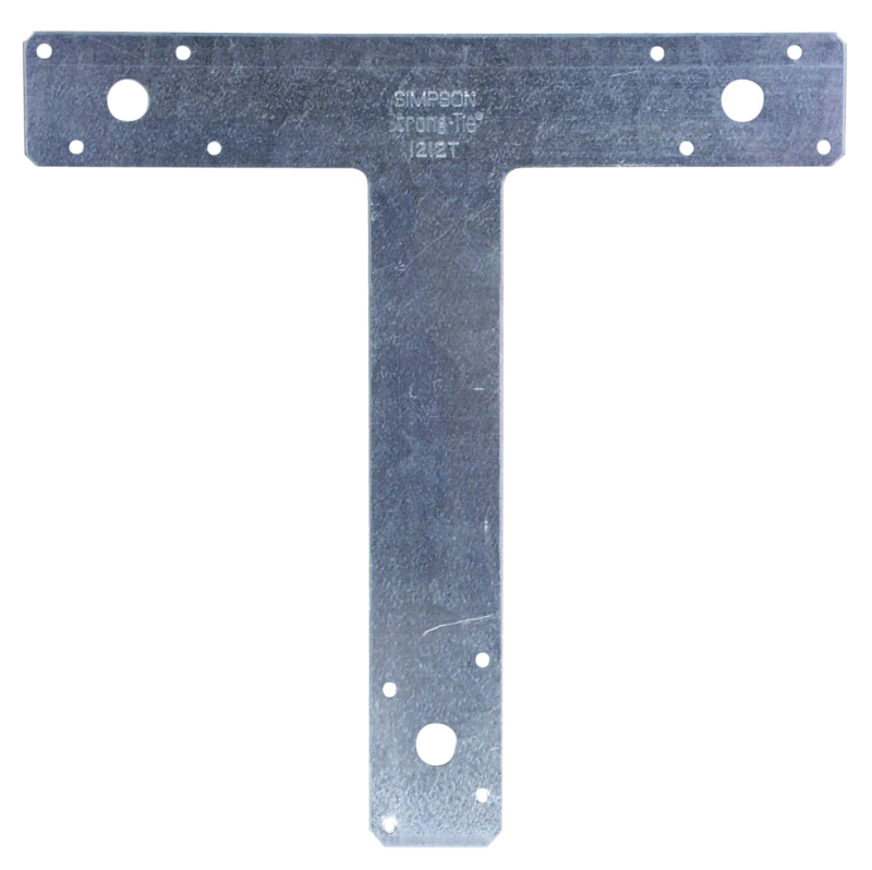 Simpson Strong-Tie 1212T 12 in. x 12 in. 14-Gauge Galvanized T Strap