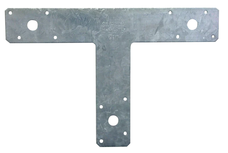 Simpson Strong-Tie 128T-R 12 in. x 8 in. 14-Gauge Galvanized T Strap