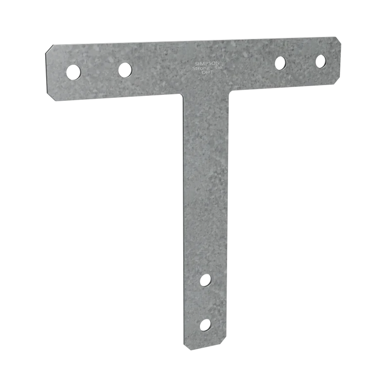 Simpson Strong-Tie 1616HTHDG HT 16 in. x 16 in. 7-Gauge Hot-Dip Galvanized Heavy T Strap