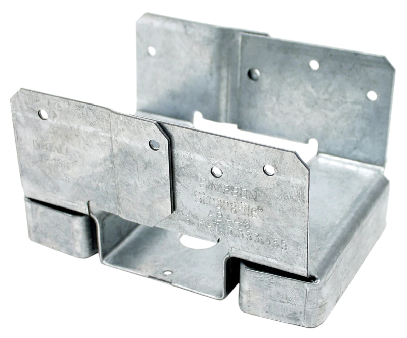 Simpson Strong-Tie ABA46Z ABA ZMAX® Galvanized Adjustable Standoff Post Base for 4x6